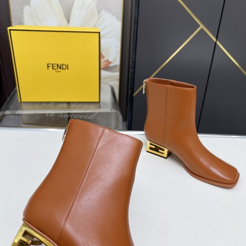 Cheap Fendi Fashion Boots For Women #1258044 Replica Wholesale [$122.00 USD] [ITEM#1258044] on Replica Fendi Fashion Boots