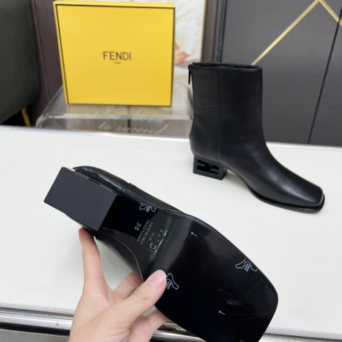 Cheap Fendi Fashion Boots For Women #1258045 Replica Wholesale [$122.00 USD] [ITEM#1258045] on Replica Fendi Fashion Boots