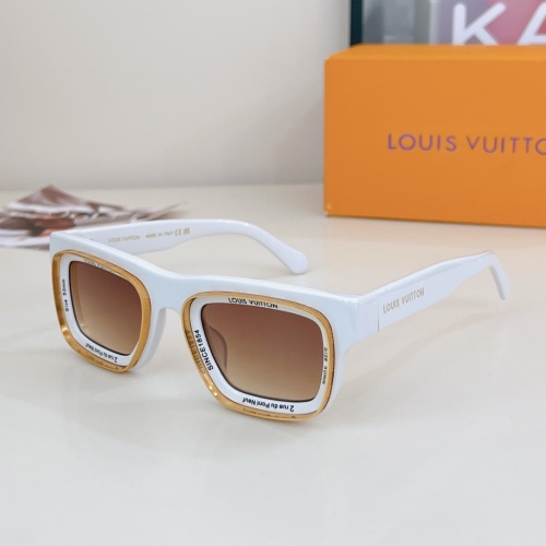 Cheap Louis Vuitton AAA Quality Sunglasses #1258064 Replica Wholesale [$64.00 USD] [ITEM#1258064] on Replica Louis Vuitton AAA Quality Sunglasses