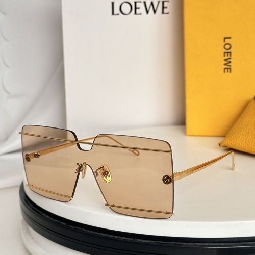 Cheap LOEWE AAA Quality Sunglasses #1258129 Replica Wholesale [$56.00 USD] [ITEM#1258129] on Replica LOEWE AAA Quality Sunglasses