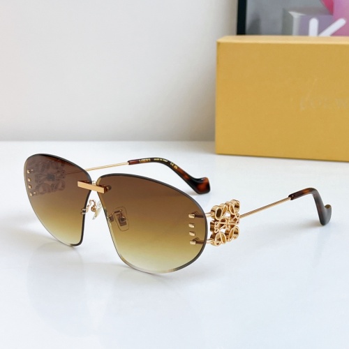 Cheap LOEWE AAA Quality Sunglasses #1258135 Replica Wholesale [$64.00 USD] [ITEM#1258135] on Replica LOEWE AAA Quality Sunglasses