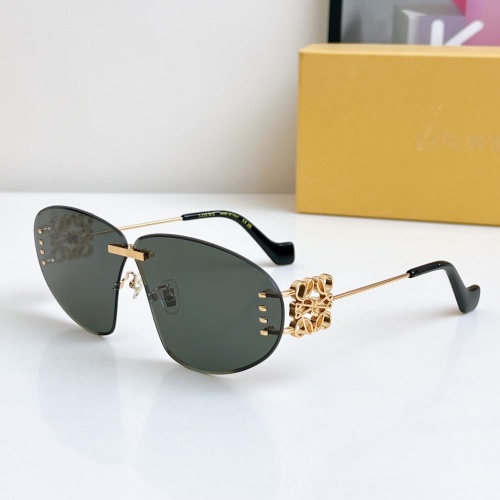 Cheap LOEWE AAA Quality Sunglasses #1258138 Replica Wholesale [$64.00 USD] [ITEM#1258138] on Replica LOEWE AAA Quality Sunglasses