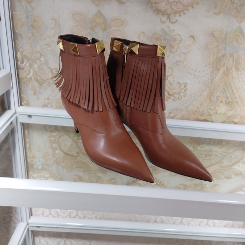 Cheap Valentino Boots For Women #1258148 Replica Wholesale [$118.00 USD] [ITEM#1258148] on Replica Valentino Boots