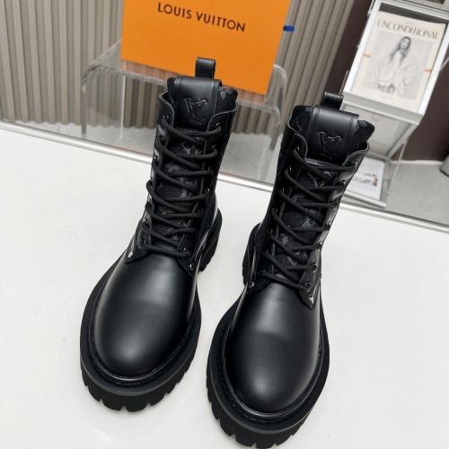 Cheap Louis Vuitton Boots For Women #1258154 Replica Wholesale [$115.00 USD] [ITEM#1258154] on Replica Louis Vuitton Boots