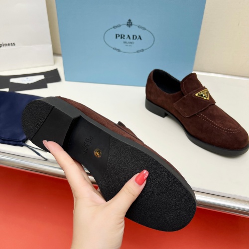 Cheap Prada Leather Shoes For Women #1258156 Replica Wholesale [$102.00 USD] [ITEM#1258156] on Replica Prada Leather Shoes