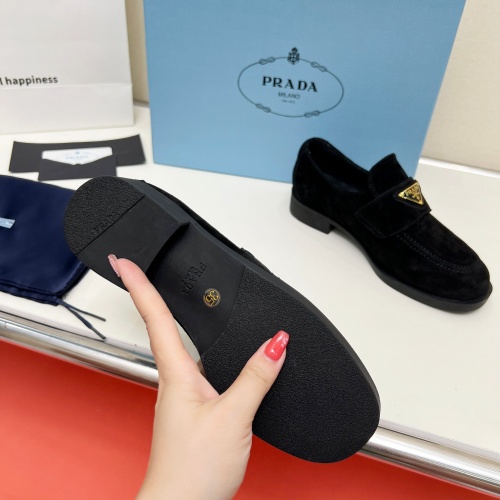 Cheap Prada Leather Shoes For Women #1258157 Replica Wholesale [$102.00 USD] [ITEM#1258157] on Replica Prada Leather Shoes