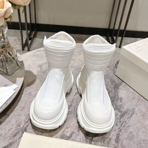 Cheap Alexander McQueen Boots For Women #1258159 Replica Wholesale [$130.00 USD] [ITEM#1258159] on Replica Alexander McQueen Boots