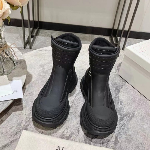 Cheap Alexander McQueen Boots For Women #1258161 Replica Wholesale [$130.00 USD] [ITEM#1258161] on Replica Alexander McQueen Boots