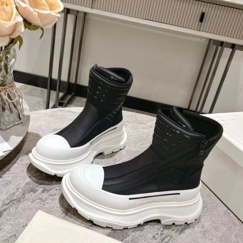 Cheap Alexander McQueen Boots For Women #1258163 Replica Wholesale [$130.00 USD] [ITEM#1258163] on Replica Alexander McQueen Boots