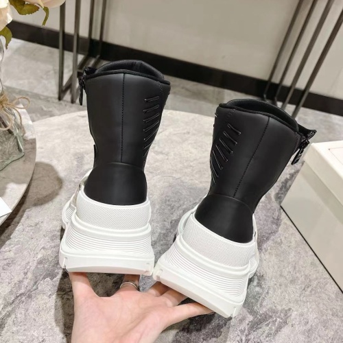 Cheap Alexander McQueen Boots For Women #1258163 Replica Wholesale [$130.00 USD] [ITEM#1258163] on Replica Alexander McQueen Boots