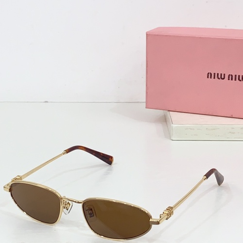 Cheap MIU MIU AAA Quality Sunglasses #1258166 Replica Wholesale [$56.00 USD] [ITEM#1258166] on Replica MIU MIU AAA Sunglasses