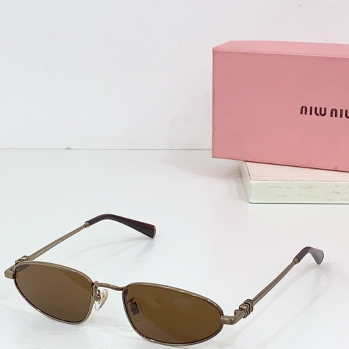 Cheap MIU MIU AAA Quality Sunglasses #1258167 Replica Wholesale [$56.00 USD] [ITEM#1258167] on Replica MIU MIU AAA Sunglasses