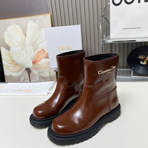 Cheap Christian Dior Boots For Women #1258174 Replica Wholesale [$112.00 USD] [ITEM#1258174] on Replica Christian Dior Boots