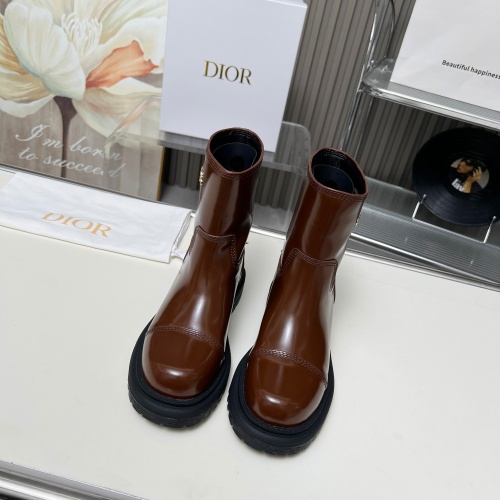 Cheap Christian Dior Boots For Women #1258174 Replica Wholesale [$112.00 USD] [ITEM#1258174] on Replica Christian Dior Boots