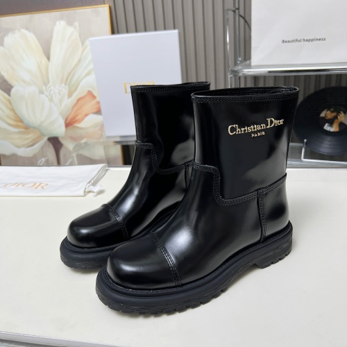 Cheap Christian Dior Boots For Women #1258177 Replica Wholesale [$112.00 USD] [ITEM#1258177] on Replica Christian Dior Boots