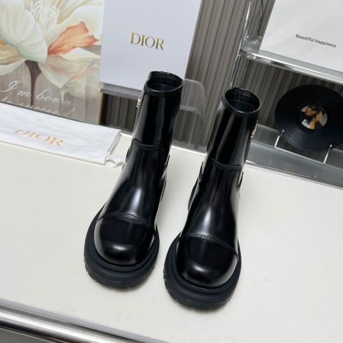 Cheap Christian Dior Boots For Women #1258177 Replica Wholesale [$112.00 USD] [ITEM#1258177] on Replica Christian Dior Boots