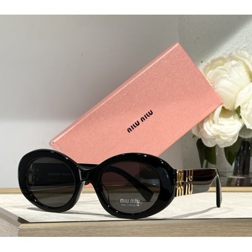 Cheap MIU MIU AAA Quality Sunglasses #1258182 Replica Wholesale [$60.00 USD] [ITEM#1258182] on Replica MIU MIU AAA Sunglasses