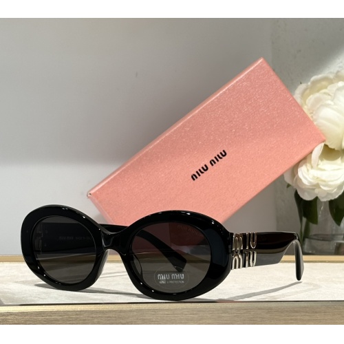 Cheap MIU MIU AAA Quality Sunglasses #1258183 Replica Wholesale [$60.00 USD] [ITEM#1258183] on Replica MIU MIU AAA Sunglasses