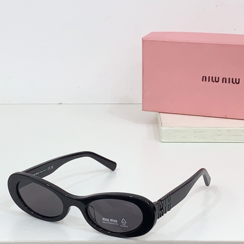 Cheap MIU MIU AAA Quality Sunglasses #1258187 Replica Wholesale [$64.00 USD] [ITEM#1258187] on Replica MIU MIU AAA Sunglasses