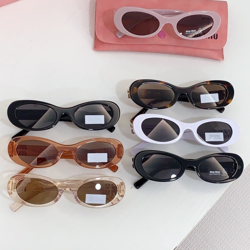 Cheap MIU MIU AAA Quality Sunglasses #1258188 Replica Wholesale [$64.00 USD] [ITEM#1258188] on Replica MIU MIU AAA Sunglasses