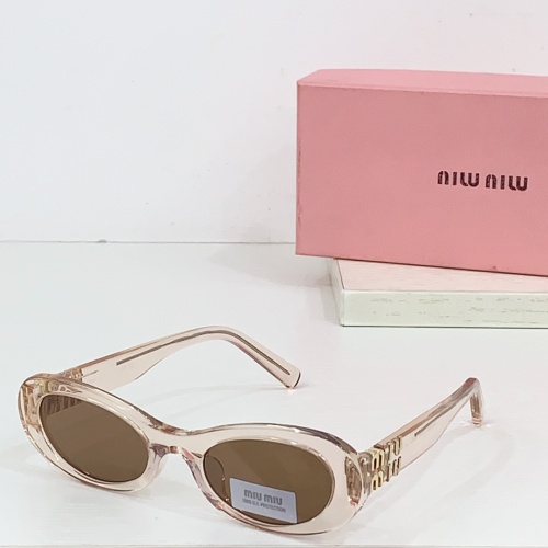 Cheap MIU MIU AAA Quality Sunglasses #1258191 Replica Wholesale [$64.00 USD] [ITEM#1258191] on Replica MIU MIU AAA Sunglasses