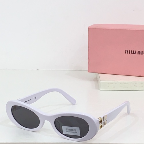 Cheap MIU MIU AAA Quality Sunglasses #1258193 Replica Wholesale [$64.00 USD] [ITEM#1258193] on Replica MIU MIU AAA Sunglasses