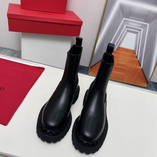 Cheap Valentino Boots For Women #1258194 Replica Wholesale [$105.00 USD] [ITEM#1258194] on Replica Valentino Boots