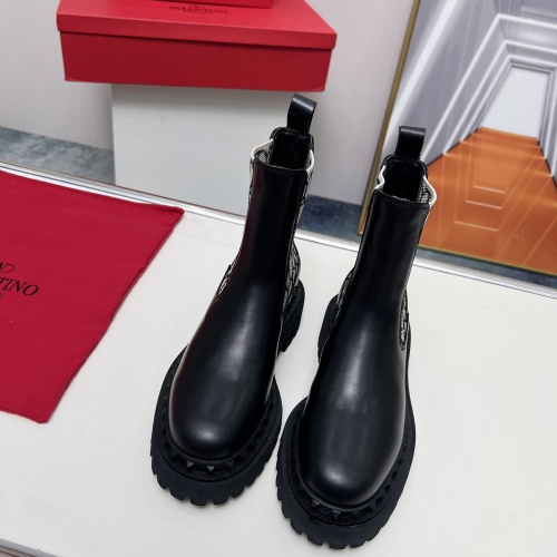 Cheap Valentino Boots For Women #1258195 Replica Wholesale [$105.00 USD] [ITEM#1258195] on Replica Valentino Boots