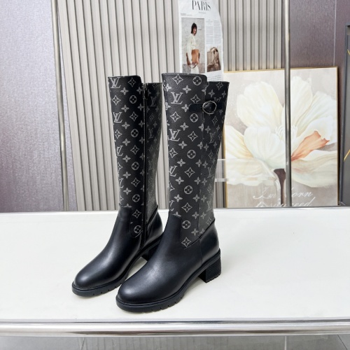 Cheap Louis Vuitton Boots For Women #1258228 Replica Wholesale [$128.00 USD] [ITEM#1258228] on Replica Louis Vuitton Boots