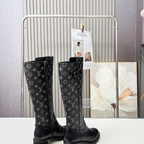 Cheap Louis Vuitton Boots For Women #1258228 Replica Wholesale [$128.00 USD] [ITEM#1258228] on Replica Louis Vuitton Boots