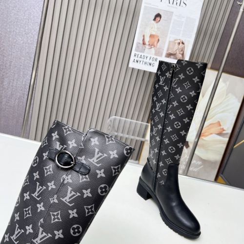 Cheap Louis Vuitton Boots For Women #1258228 Replica Wholesale [$128.00 USD] [ITEM#1258228] on Replica Louis Vuitton Boots