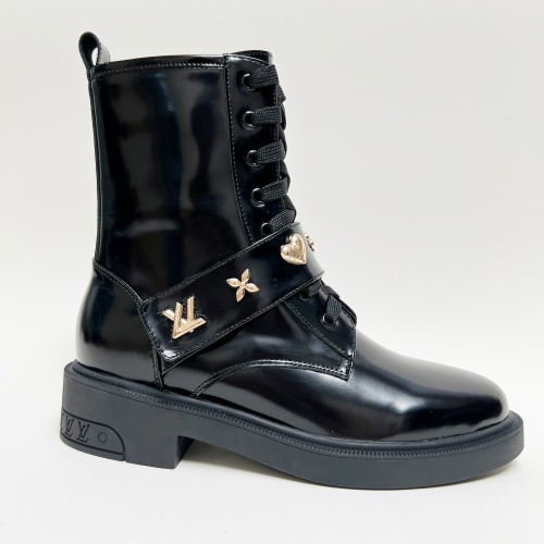 Cheap Louis Vuitton Boots For Women #1258249 Replica Wholesale [$105.00 USD] [ITEM#1258249] on Replica Louis Vuitton Boots