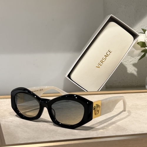 Cheap Versace AAA Quality Sunglasses #1258308 Replica Wholesale [$60.00 USD] [ITEM#1258308] on Replica Versace AAA Quality Sunglasses