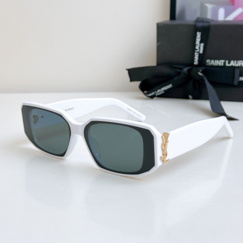 Cheap Yves Saint Laurent YSL AAA Quality Sunglasses #1258341 Replica Wholesale [$60.00 USD] [ITEM#1258341] on Replica Yves Saint Laurent YSL AAA Quality Sunglasses