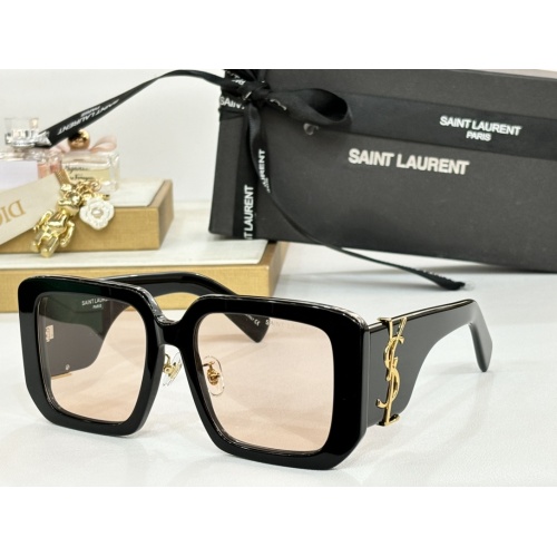 Cheap Yves Saint Laurent YSL AAA Quality Sunglasses #1258348 Replica Wholesale [$64.00 USD] [ITEM#1258348] on Replica Yves Saint Laurent YSL AAA Quality Sunglasses