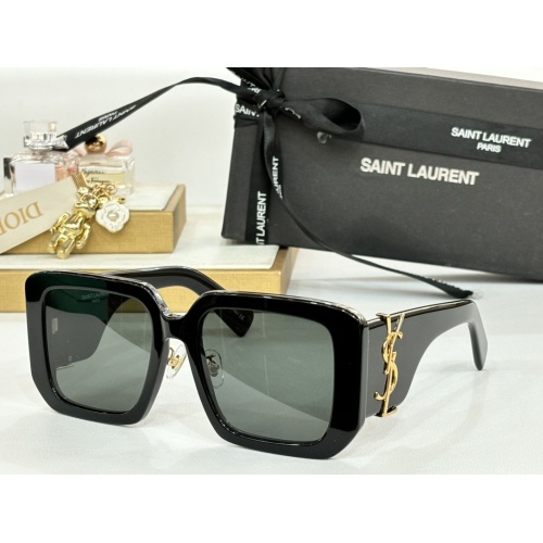 Cheap Yves Saint Laurent YSL AAA Quality Sunglasses #1258350 Replica Wholesale [$64.00 USD] [ITEM#1258350] on Replica Yves Saint Laurent YSL AAA Quality Sunglasses