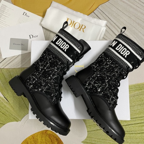 Cheap Christian Dior Boots For Women #1258368 Replica Wholesale [$118.00 USD] [ITEM#1258368] on Replica Christian Dior Boots