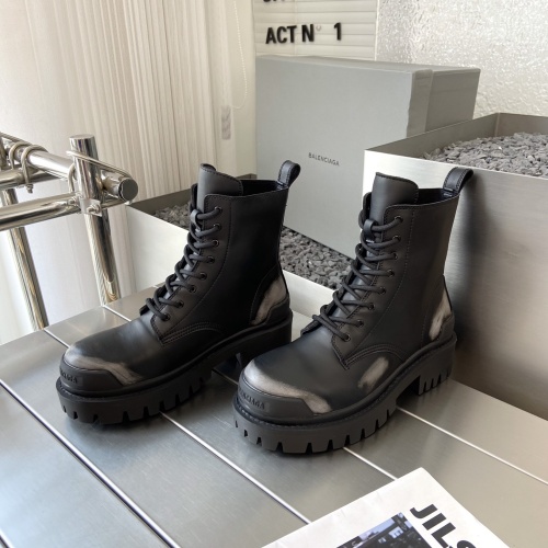 Cheap Balenciaga Boots For Women #1258369 Replica Wholesale [$125.00 USD] [ITEM#1258369] on Replica Balenciaga Boots