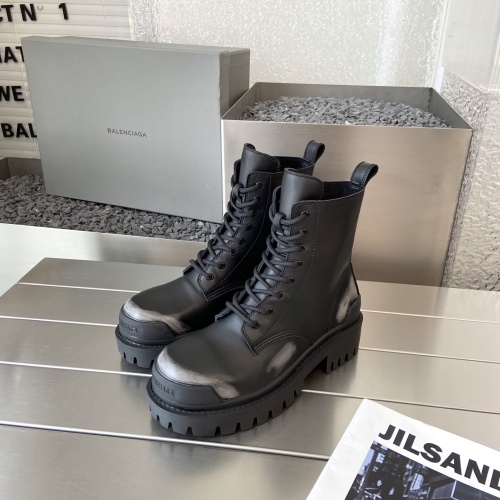 Cheap Balenciaga Boots For Women #1258369 Replica Wholesale [$125.00 USD] [ITEM#1258369] on Replica Balenciaga Boots