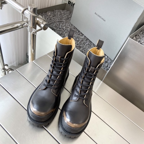 Cheap Balenciaga Boots For Women #1258370 Replica Wholesale [$125.00 USD] [ITEM#1258370] on Replica Balenciaga Boots