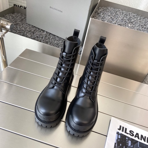 Cheap Balenciaga Boots For Women #1258371 Replica Wholesale [$125.00 USD] [ITEM#1258371] on Replica Balenciaga Boots