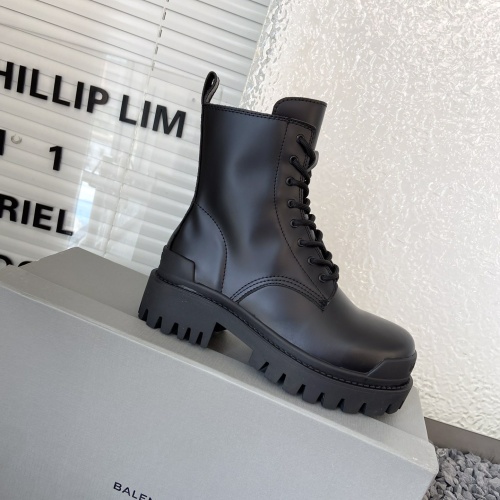 Cheap Balenciaga Boots For Women #1258371 Replica Wholesale [$125.00 USD] [ITEM#1258371] on Replica Balenciaga Boots