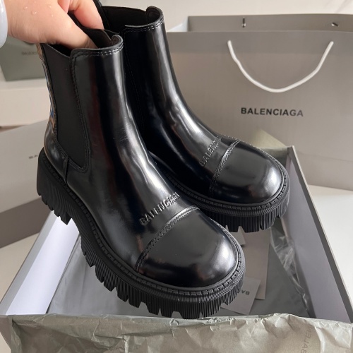 Cheap Balenciaga Boots For Women #1258377 Replica Wholesale [$132.00 USD] [ITEM#1258377] on Replica Balenciaga Boots