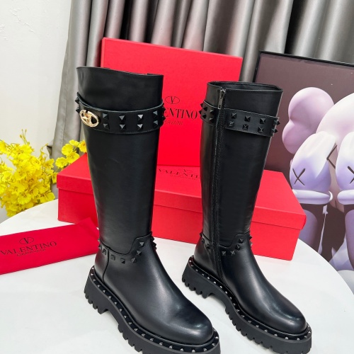 Cheap Valentino Boots For Women #1258390 Replica Wholesale [$155.00 USD] [ITEM#1258390] on Replica Valentino Boots