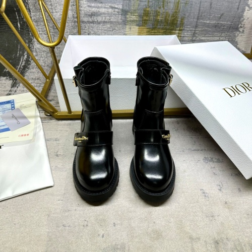 Cheap Christian Dior Boots For Women #1258398 Replica Wholesale [$112.00 USD] [ITEM#1258398] on Replica Christian Dior Boots