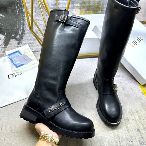 Cheap Christian Dior Boots For Women #1258399 Replica Wholesale [$132.00 USD] [ITEM#1258399] on Replica Christian Dior Boots