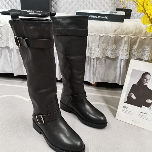 Cheap Yves Saint Laurent YSL Boots For Women #1258403 Replica Wholesale [$235.00 USD] [ITEM#1258403] on Replica Yves Saint Laurent YSL Boots