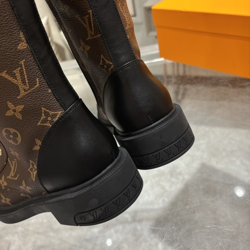 Cheap Louis Vuitton Boots For Women #1258410 Replica Wholesale [$132.00 USD] [ITEM#1258410] on Replica Louis Vuitton Boots