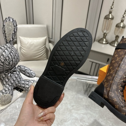 Cheap Louis Vuitton Boots For Women #1258410 Replica Wholesale [$132.00 USD] [ITEM#1258410] on Replica Louis Vuitton Boots