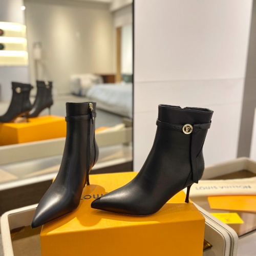 Cheap Louis Vuitton Boots For Women #1258421 Replica Wholesale [$150.00 USD] [ITEM#1258421] on Replica Louis Vuitton Boots